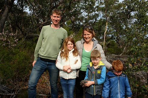 At the lookout at Muogamarra